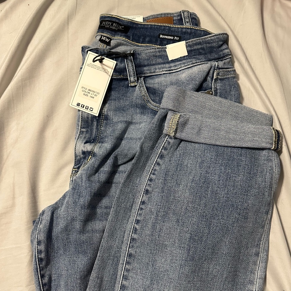 Judy Blue the bleach boys non distressed